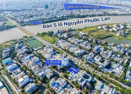 Siêu vip! bán đất 2 mặt tiền 200m2 40,99 tỷ mt nguyễn phước lan q. cẩm lệ