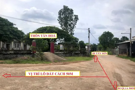 Bán đất cát tân phù cát. ngay nhà văn hoá tân hoà. dt 210m2 ngang 7m. đường 4m. cách ql1a 500m