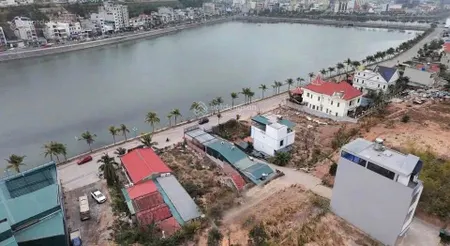 Chủ cần tiền cho con du học mỹ bán ô đất tuyến 2 view hồ hùng thắng gần cà phê cá koi