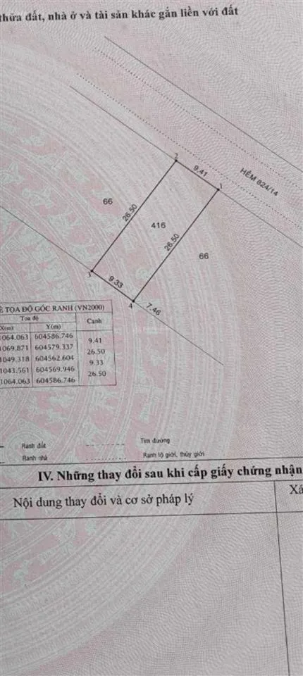 Đất khu 2ha, 9.4x26.5m. 248m2, giá 36tr/m2, đường lê thị tám, nhơn đức, nhà bè