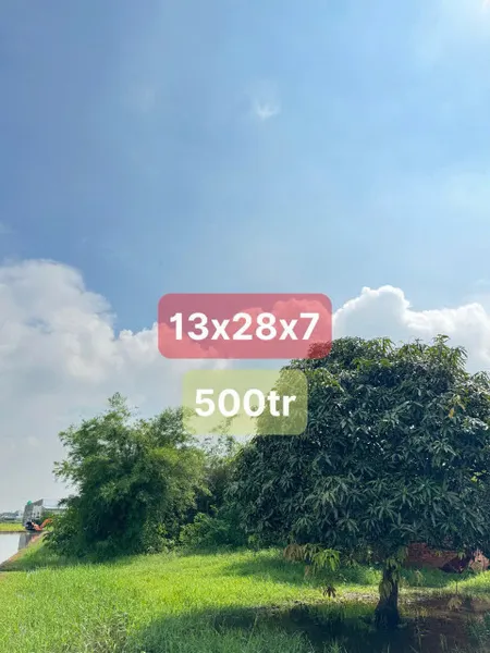 Bán đất 248m² ngang 13m giá 500 triệu Xã Hòa Khánh
