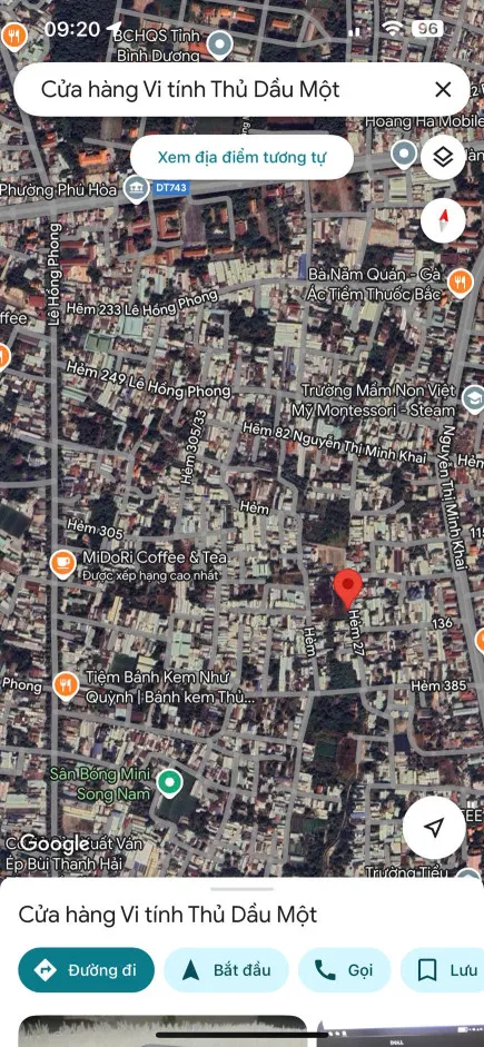 Đất Khu 8 Phú Hoà (phường Phú Lợi-TP.HCM) đường 4,5m thông nhánh hẻm 385 Lê Hồng Phong vị trí đẹp