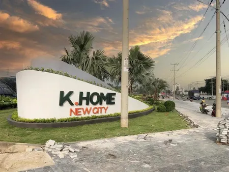 Căn hộ 1 phòng ngủ K Home New City diện tích 46,69ha nằm trên đường D5