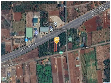 Bán đất 507.9m² ngang 10m giá 4.95 tỷ Phường Buôn Ma Thuột 9/8/2025
