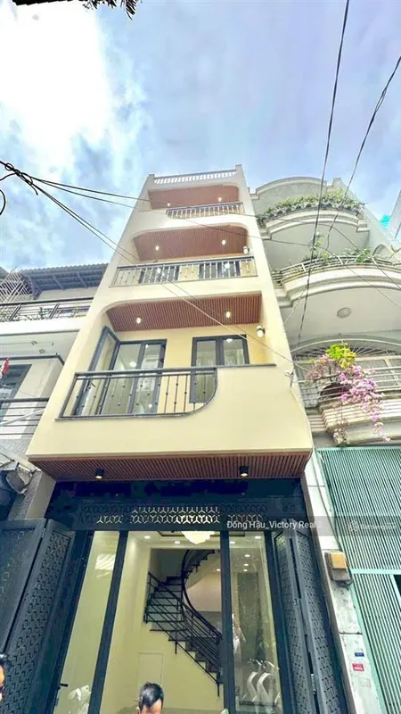 Nhà mới 100% hẻm xe tải ni sư huỳnh liên dt 50m2 4 tầng giá 9.6 tỷ tl