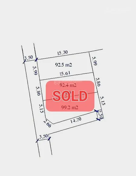 Bán lô đất 92,5m² tại xã tân tiến, chương mỹ, hn