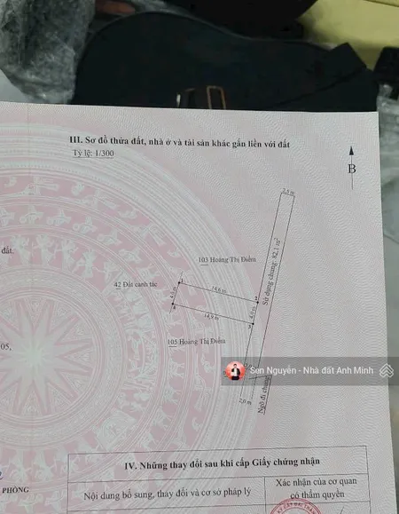 Bán lô đất tại tổ 9 hoà nghĩa, dương kinh