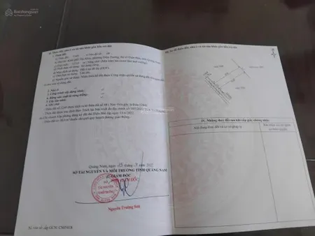 Chính chủ bán đất tại trục 34 khối phố tân khai, phường điện bàn đông, tp đà nẵng 1,3 tỷ, 125 m2