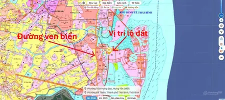 Bán lô đất sát biển trục chính xã kinh doanh hướng đông nam rộng 118m2 giá 1,68 tỷ