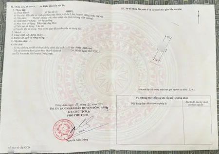 Bán đất bộ công an mai lâm 56m2. đường 7m có vỉa hè. gần đường dẫn tứ liên