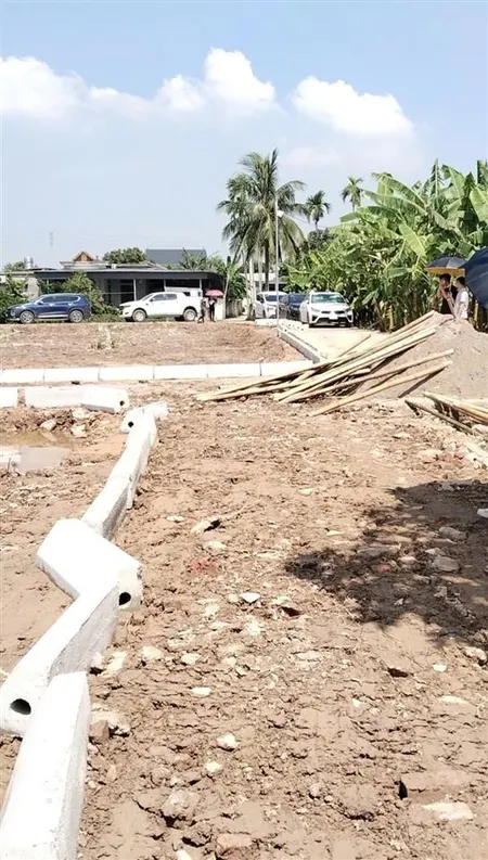 Bán đất 85m2, 725 triệu tại quang hưng, an lão, hải phòng