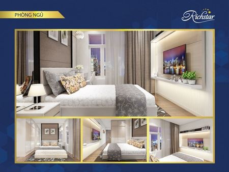 Cần cho thuê căn hộ Richstar , 278 Hoà BÌnh , 83m2 , 3pn 2wc , giá 14tr / th , LH : 0909242853