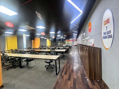 Cho thuê gấp sàn văn phòng full đồ tầng 2 chung cư Lê Văn Lương 850m2 giá chỉ 280k/m2, có tách lẻ.