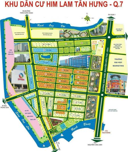 Cho thuê văn phòng khu đô thị Him Lam Kênh Tẻ giá rẻ T8/2025