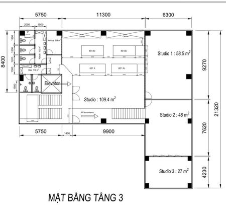 Cho thuê văn phòng chỉ từ 10 triệu-DT1500m2 tại Nguyễn Văn Linh, Bình Thuận, Quận 7, HCM giá ưu đãi