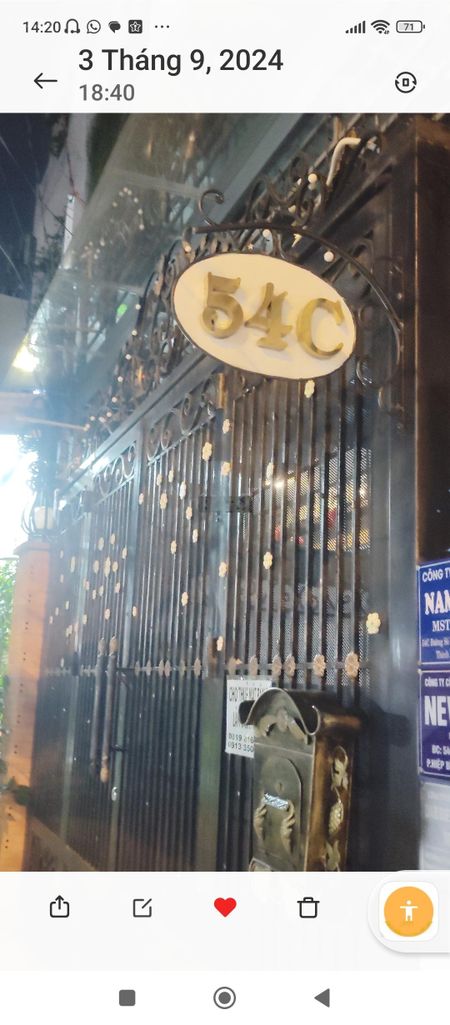 Toà nhà văn phòng tại 54c đường 18, phường Hiệp Bình Chánh, TP Thủ Đức