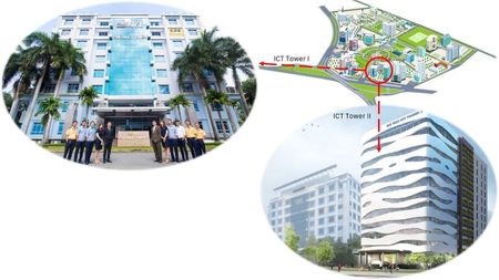 Văn phòng cho thuê tại công viên phần mềm Quang Trung