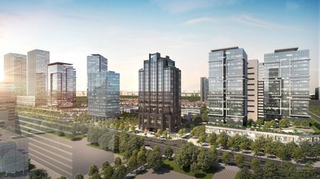 Cho thuê văn phòng tại Oriental Square, 680 nghìn/m2, DT 890 m2