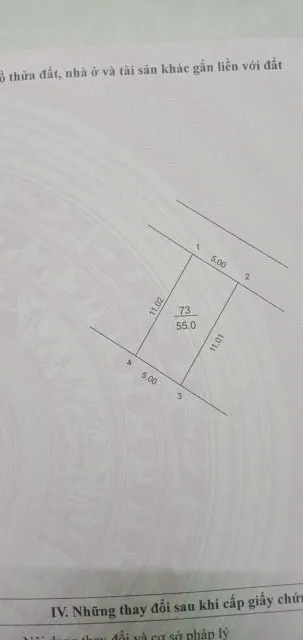 Bán đất 55m² ngang 5m giá 2.19 tỷ Xã Sóc Sơn