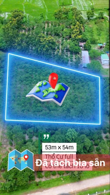 Bán đất 216m² giá 395 triệu Xã Ea Na