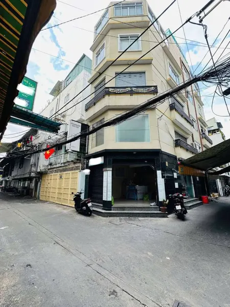 Bán căn hộ cạnh Tô Hiến Thành, Quận 10, 6 tầng, 10 phòng, hẻm ôtô, full nội thất, giá chỉ 25,2 tỷ