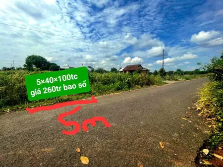 Cần bán đất 200m2 tại Xã Tân Tiến, Huyện Bù Đốp, Bình Phước - Sổ hồng pháp lý rõ ràng