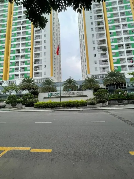 Bán Căn hộ chung cư 70m2 Melody Residences, Quận Tân Phú, Tiện ích đầy đủ chỉ 3.75 tỷ