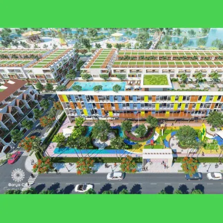 Bán nhà phố Barya Dt ngang 5 dài 20m khu liền kề thích hợp cho người già yên tĩnh thoáng mát