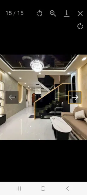 NHÀ MẶT TIỀN , 45M2 , 2 LẦU , BÌNH THẠNH , GIÁ 6.8 TỶ .