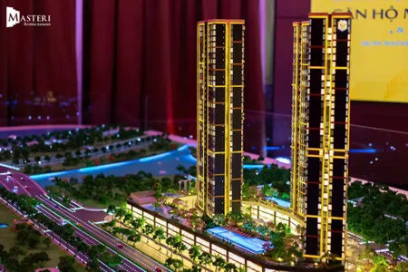 Căn hộ 2PN Masteri Rivera Đà Nẵng – View pháo hoa & công viên Châu Á