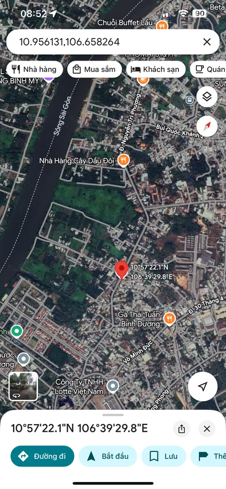 Nhà trệt lững Chánh Nghĩa (phường Thủ Dầu Một-TP.HCM) đường oto 4 chỗ hẻm 721 Nguyễn Tri Phương vị trí trung tâm đẹp giá êm