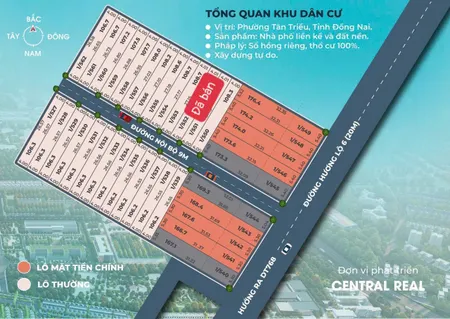 🌟 Mở Bán 36 Lô Đất Sổ Riêng – Trung Tâm Tân Triều – View Sông – Chỉ Từ 400 Triệu