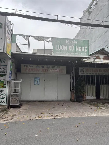 Bán đất mặt tiền kinh doanh đông đúc đường số 12 p.tăng nhơn phú b ngang 4m 68.3m2