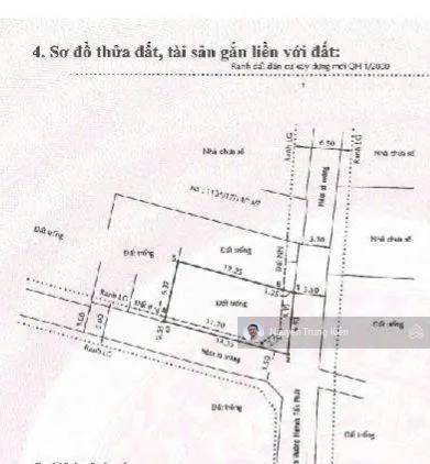Bán đất, lô góc 2 mặt tiền, hẻm ô tô, chợ phú thuận, xây dựng 3 lầu đồng bộ