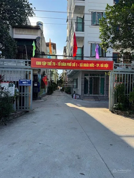 Bán đất phân lô khu tập thể 75 lai xá hoài đức 52m2 mặt tiền 4m ô tô