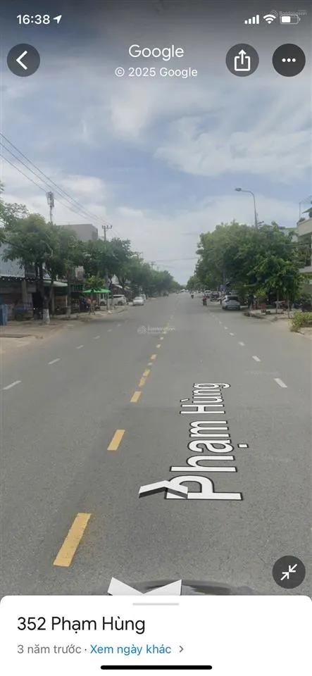 Bán đất mặt tiền 15m phạm hùngkinh doanh sầm uất108m2chỉ 6.7 tỷ