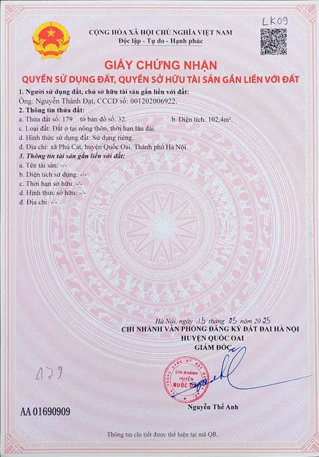 Đất nền Láng Hòa Lạc giá 2.3 tỷ diện tích 100m2 gần Đại học FPT – Nguyễn Hùng BĐS - 0989333012
