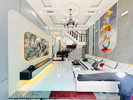 SIÊU PHẨM 3 TẦNG 54M2 ĐẸP LUNG LINH. HXH 6M LÂM THỊ HỐ. VỊ TRÍ ĐẮC ĐỊA VÀI BƯỚC CHÂN RA CHỢ CÂY THỊ, KẾ BÊN HIỆP THÀNH CITY