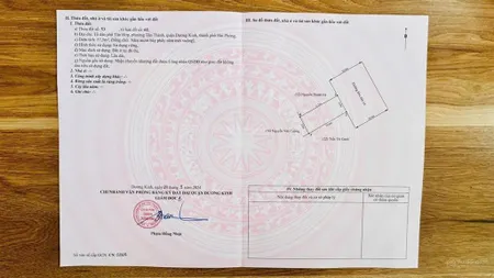 Bán đất 57.5m2 tại tân thành, dương kinh, hải phòng, giá siêu hời 1,75 tỷ