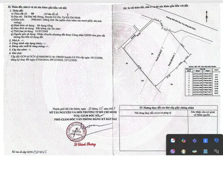 Bán đất 3960m² ngang 23m giá 13.86 tỷ Xã An Nhơn Tây