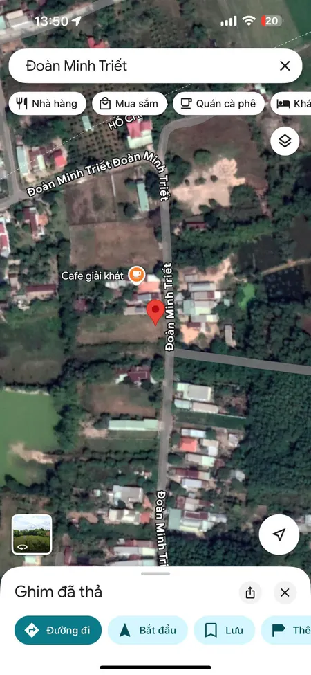 Bán lô đất đẹp Mt Đường Đoàn minh triết. Có 300m thổ cư giá tốt * 25 × 70