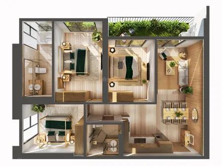 Bán căn hộ góc đẳng cấp tòa sky forest dt 93m2 (3pn+2wc). giá tốt 6.7 tỷ. 0963 989 ***