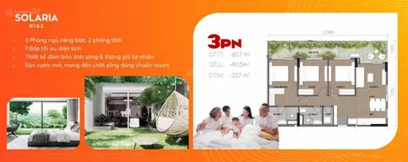 Căn hộ 3pn resort waterpoint sát tp.hcmck 14%dự kiến 48tr/m2 view đẹp tiện ích gía rẻ