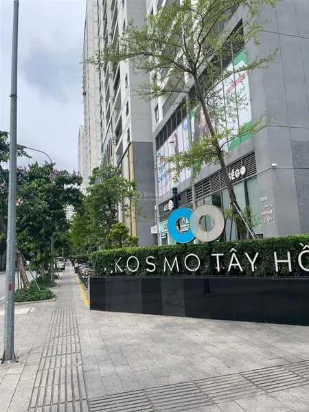 3 bước ra lotte tây hồ! bán chung cư kosmo tây hồ 81m2, 2pn 2wc loggia thoáng slot oto, giá 8,25 tỷ