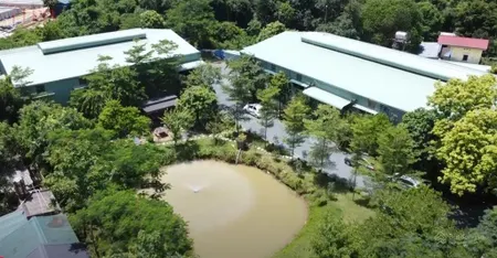 Bán đất và 2 nhà xưởng, đầy đủ các tiện ích văn phòng, showroom, nhà ở cbcnv, cảnh quan hạ tầng đẹp