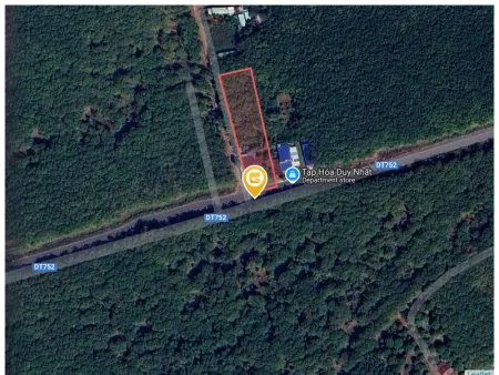 Bán đất 3232.4m² ngang 27m giá 1.2 tỷ Xã Minh Đức