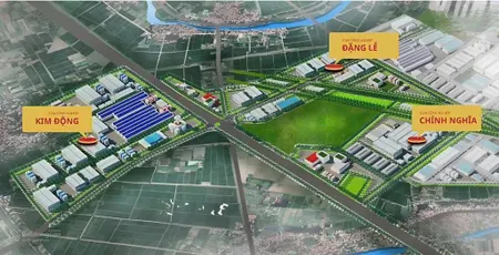 Tổ hợp các cụm công nghiệp hưng yên đặng lễ, kim động, phạm ngũ lão,chính nghĩa