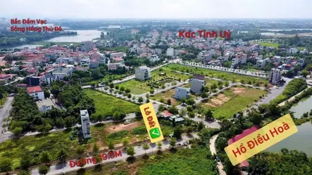 Chính chủ bán gấp lô LK KĐT Vĩnh Yên Center City Đồng Tâm 100m2 MT 5m đường QH19.5m 2,98tỷ SĐCC