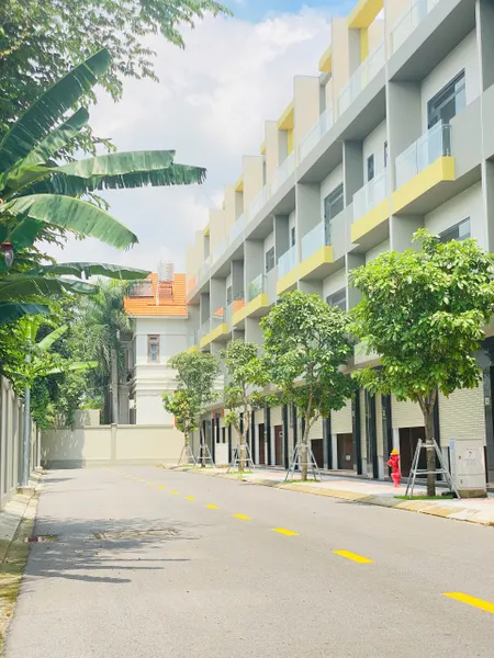 Nhà phố liền kề Làng đại học TPHCM, 60m2, 4 tầng, ngay QL1K giao với đg Thống Nhất 7,5 tỷ