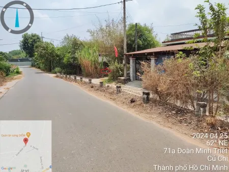 Mặt tiền Đoàn Minh Triết, Thái Mỹ, Củ Chi, 1,8 tỷ, 328m2